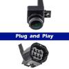 56054041AC Compatible for Dodge RAM 1500 2500 3500 2009-2012 Rear View Backup Parking Reverse Camera Reverse Parking Assistant view 3