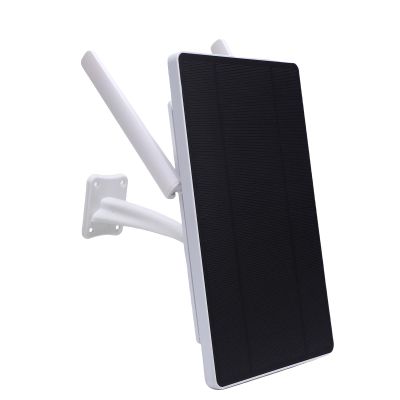 Pwshymi Solar Powered 4G LTE Modem Router with Dual Connectivity Options for Camping RV Camera Outdoor Wireless Solar Router for IPCs Phones Computers (US Version)