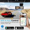4K Dash Cam Front and Rear with 64GB Card, Dual Dash Camera for Cars, WiFi, Night Vision, G-Sensor, 24H Parking Mode, Loop Recording, 170 Wide Angle, 3.2 IPS Screen view 2