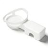 Juqrelith Wall Mount Hanger Holder for Dot 4th Gen, ABS Material, 7.1x4.1x2.4in - Easy Installation, Cord Management, Space - Saving Organizer (Amazon 4th Generation White) view 1