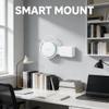 Juqrelith Wall Mount Hanger Holder for Dot 4th Gen, ABS Material, 7.1x4.1x2.4in - Easy Installation, Cord Management, Space - Saving Organizer (Amazon 4th Generation White) view 4
