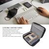 Pongnas Travel Organizer Bags, Watertight Travel Cable Organizer Electronics Storage Pouch for Phone Laptop Charger Power Bank view 4