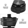 TOPPERFUN 4 PCS Double Screw Tripod Adapter Camera Hot Shoe Mount for DSLR Rig Replacement for Microphone Monitor LED Light view 3