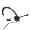 Bognajin Telephone Headset with Noise Cancelling Microphone, Single Ear Communication Headset for PC Computers, Comfortable Office Headset with 3.5mm Plugs, Lightweight Design for Call Cent view 2