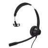 Bognajin Telephone Headset with Noise Cancelling Microphone, Single Ear Communication Headset for PC Computers, Comfortable Office Headset with 3.5mm Plugs, Lightweight Design for Call Cent view 3