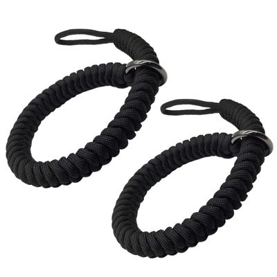 BESPORTBLE 2pcs Adjustable Handwoven Camera Wrist Strap with High Strength Parachute Rope Non-slip Lightweight for Mirrorless and DSLR Photographers
