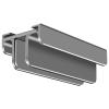 ASHATA Vertical Laptop Stand Orderly Storage Width Adjustment Organizer for Homes Office, Aluminum Alloy Material (Grey) view 1