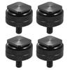 Toddmomy 4 PCS Double Thread Tripod Screw Adapter with Hot Shoe Mount for DSLR Camera Flash Shoe Conversion Accessory view 1