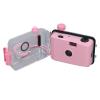 35mm Reusable Film Camera, Retro Camera with 28MM Lens, 1/100s Shutter Speed F/9 Aperture, Compact Vintage Camera for Snorkeling Swimming Beach Adventures (Light Pink) view 2