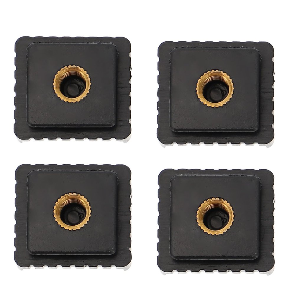 SHINEOFI 4pcs Quick Release Mount Light Stand Adapter Screw Bracket for Camera Illumination LED Light External Microphone Compatible with Standard Hot Shoe Accessories