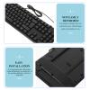 USB Wired Keyboard and Mouse Combo 104 Keys with Number Pad view 3
