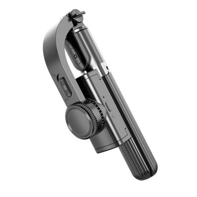 YOSADIER Handheld Phone Gimbal Stabilizer with Tripod Stand Lightweight Portable Cellphone Rig for Smooth Video Recording and Live Streaming Easy Operation Black