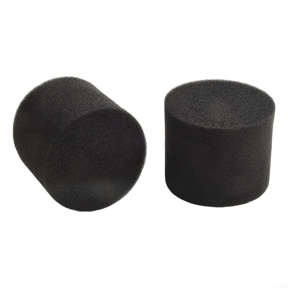 2PCS Foam Speaker Port Bungs, 35/44/55/60/65mm Diameter x 50/65/50/60mm Height, Open Cell Foam for Reducing Bass Boominess and Optimizing Audio Performance in Pro Audio Monitors(60x50)