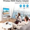 IShare iOS Wireless HDMI Display Adapter,Wireless hdmi Display Adapter,4k 1080p WiFi Streaming Movies Device Receiver Dongle for iPhone iPad,Supports high-Definition Video Synchronization. (3) view 3