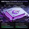 NIMO 17.3" Light-Gaming-Laptop, AMD Ryzen 7 8745HS 8-Core up to 4.9GHz, 64GB DDR5 RAM 1TB SSD, Radeon 780M Graphics, FHD IPS Display, 100W USB-C Fast Charger, Backlit Keyboard, Fingerprint, USB 4.0 view 2