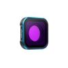 aMagisn Diving Filters for Hero 13/12/11/11 Mini/10/9, 2.0mm Thick Lens with Metal Frame, Waterproof Anti-Fogging Red Light Red Purple Filter for Underwater Photography (Diving Filter - Purple) view 1