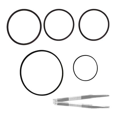 CD Player Belt Kit 5-Piece Japanese Rubber for Sony RCD-W500C RCD-W50C