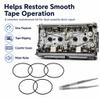 CD Player Belt Kit 5-Piece Japanese Rubber for Sony RCD-W500C RCD-W50C view 3