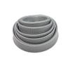 High Density Grey PET Braid Sleeve - 2 to 60mm Cable Wrap Sheath for Wires, Fireproof & Customizable(10MM*50METER) view 2