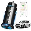 SurPonzin Car Anti-Loss Device with Charging Port - Real-Time Location Tracking, Compatible with Apple Find My (iOS Only)-Black view 1