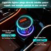 SurPonzin Car Anti-Loss Device with Charging Port - Real-Time Location Tracking, Compatible with Apple Find My (iOS Only)-Black view 2