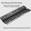 100cm Speed Bump Cable Protector Heavy Duty Modular Driveway Speed Bump for Asphalt Concrete Traffic Lane(100x35x7CM) view 3