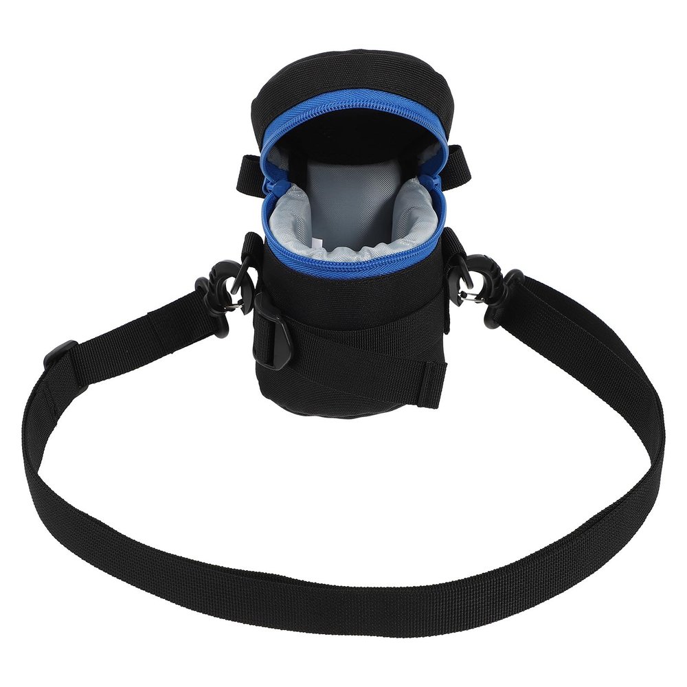 BRIGHTFUFU Shockproof Camera Lens Pouch Thick Protective Bag with Smooth Zipper Lightweight Portable Photography Accessory for DSLR and Mirrorless Cameras