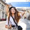 BRIGHTFUFU Shockproof Camera Lens Pouch Thick Protective Bag with Smooth Zipper Lightweight Portable Photography Accessory for DSLR and Mirrorless Cameras view 3