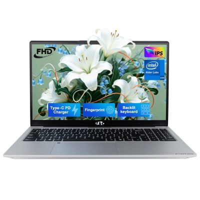 NIMO 15.6" IPS FHD Laptop, Intel Pentium Quad Core N100 16GB RAM 1TB SSD (Beat i3-1115G4, Up to 3.4GHz) Computer with Backlit Keyboard Fingerprint Type-C Charger WiFi 6 BT5.2, for Student and Home