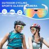 RINGSCZU Pov Glasses 4K Baseball Glasses with Camera, 2026 New 4K HD POV SportsGlasses with Camera & Audio, 2H Working Time, Loop Recording (Colours2) view 3