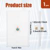 1 Port Coax Wall Plate TV Cable Wall Plate Gold-Plated 3Ghz F-Type Keystone Walls Jack Single Gang Coaxial Cable Outlet Cover Plates White Coaxs Cables Walls Plates for Coaxial Cables Single Gang view 2