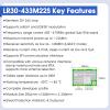 2 PCS DX-LR30 Semtech SX1262 LORA SPI Interface Module 410-475MHz/433MHz 22 dBm 8KM Long Rang Compatible with STM32 LoRaWAN Meshtastic CE FCC Certification (DX-LR30-433M22S * 2 pcs) view 2