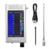 SDR-V6 Portable Digital Radio, 4.3 Inch IPS Touchscreen, Aluminum Alloy Shell, Multi-Mode Demodulation, Full Frequency 100kHz-149MHz, 99 Programmable Channels, Multifunctional Shortwave Radio(Silver) view 1