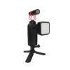 Shockproof Camera Mount with Interfaces Expandable Horizontal/Vertical Option ABS Build Cold Shoe Mount view 3