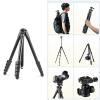 Adjustable Camera Tripod Aluminum Alloy Construction for Live Streaming Photography with Rotatable Head Live Streaming Tripod view 2