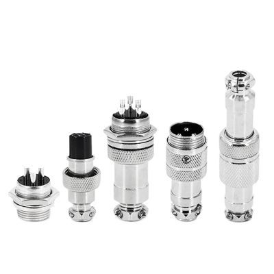 1Pcs GX12 GX16 GX20 Docking Sockets for Cable Terminals GX12-2 3 4 5 6 7 8Pin Male Female Waterproof Circular Connector(GX20,9 cores)