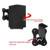 YWLUUOO Adjustable Wall Mount Bracket for HWQ990F Speakers Cable Management Easy Setup Adjustable Angle Wall Bracket view 4