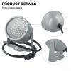 Noteflora 850Nm 48 LED Infrared Illuminator Light With IP66 Waterproof Metal Housing, 60 Beam Angle For Outdoor Security CCTV Camera Night Eyesight view 3