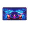 Sports Car Gaming Mouse Pad 16"x30" with Stitched Edges Extended Mousepad Non-Slip Base Water Resist Keyboard Pad for Gamer Office Home view 1