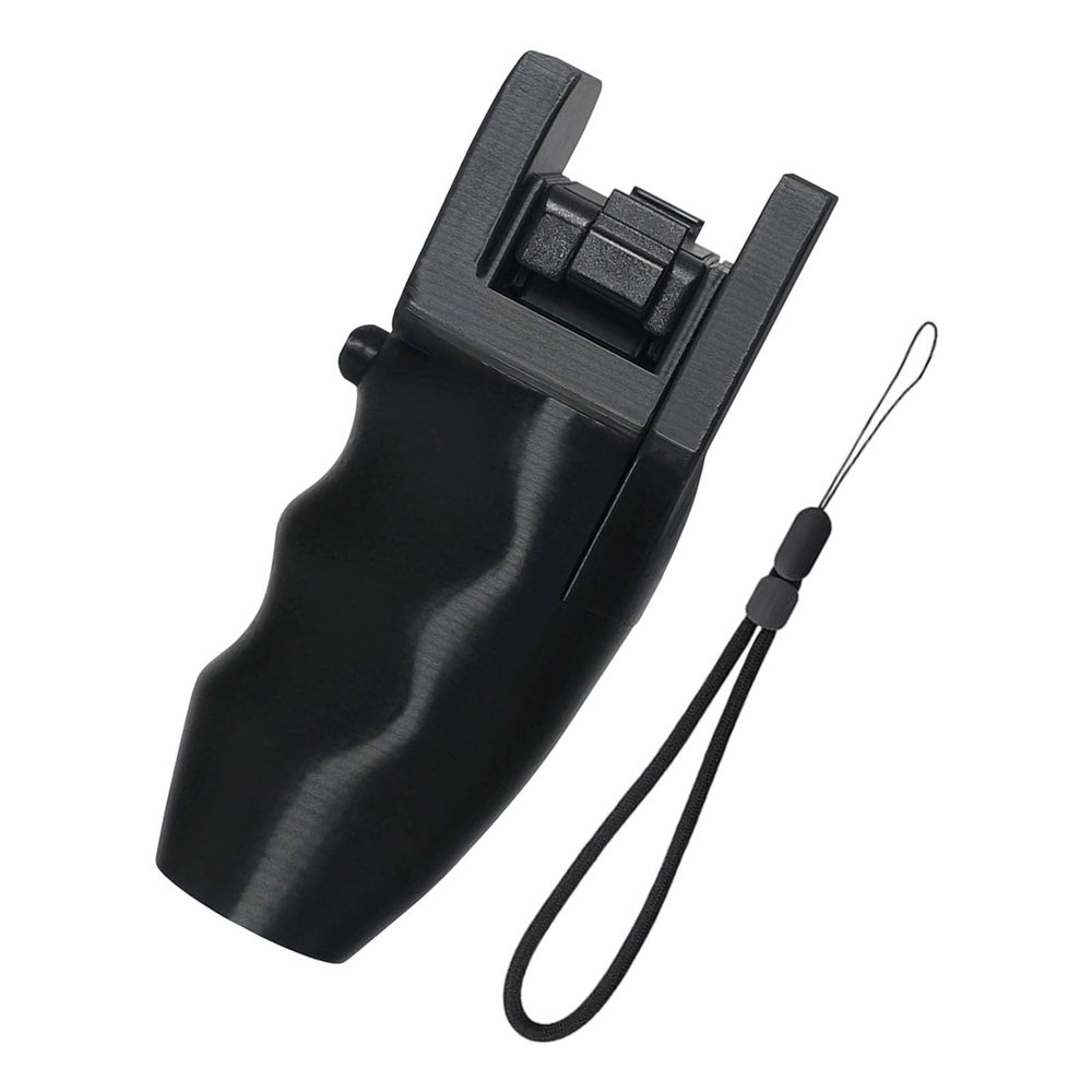 Effortless Setups Camera Handle Grip for Panoramic Devices Secure Snapping on Mechanism Comfortable Extended Handheld Stabilizers