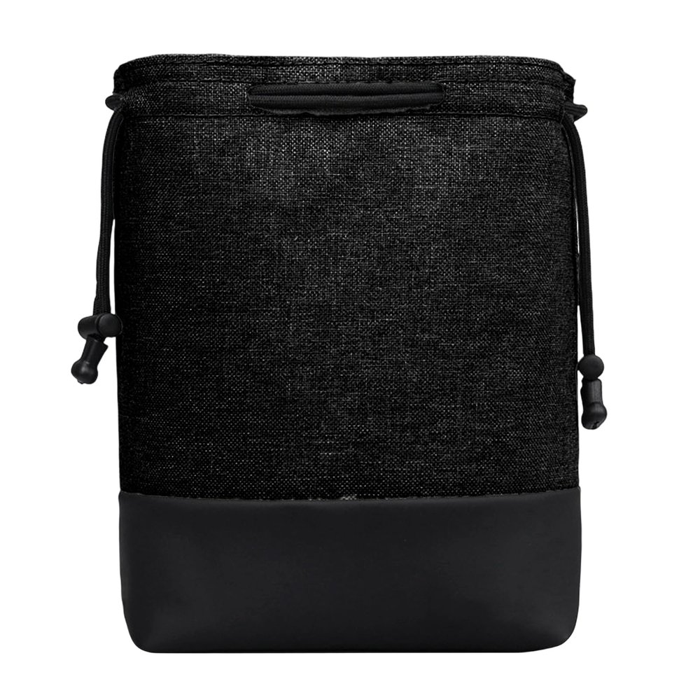 YWLUUOO Compact Photography Lens Carrying Case with Thickened Sponge Padding Water Fabric for Gear Protections Oxford Cloth Leather Lens Pouch for DSLR Equipment