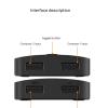 2 Ports Mini USB 3.0 Synchronizer, USB Printer Sharing Device Keyboard Mouse Shared Display/Distributor Controller view 4