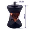 Optical Glass Lens Set with 5/8x11 Thread for Station Without Poles Mini 360 Degree Prism view 2