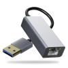Cyberguys! 2 Pack Cat8 Ethernet Cable 6FT Flat Braided High-Speed 40Gbps and USB 3.0 to RJ45 Ethernet Adapter view 3