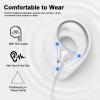 2 Pack [Plug and Play] for iPhone Headphones Wired Earbuds with Built-in Microphone & Volume Control HiFi Stereo Nosie Reduction Earphones for iPhone 14 13 12 11 Pro Max XS XR X 8 7 6, Support All iOS view 3