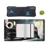Vintage Car Gaming Mouse Pad 16"x30" with Stitched Edges Extended Mousepad Non-Slip Base Water Resist Keyboard Pad for Gamer Office Home view 4