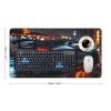 Sports Car Gaming Mouse Pad 16"x30" with Stitched Edges Extended Mousepad Non-Slip Base Water Resist Keyboard Pad for Gamer Office Home view 2