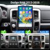 14.4 inch Car Radio for Dodge RAM 1500 2500 3500 2013-2018 Upgrade Stereo Radio Head Unit with CarPlay Tesla Style Touch Screen Android Auto Bluetooth GPS Backup Camera 8+128G view 2