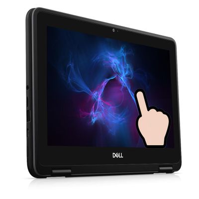 Dell Chromebook 11 3100 2-in-1 Touchscreen Laptop, 11.6" Notebook, Intel Celeron N4000, 4 GB RAM, 32GB eMMC, 128GB Micro SD Card, Chrome OS(Renewed)