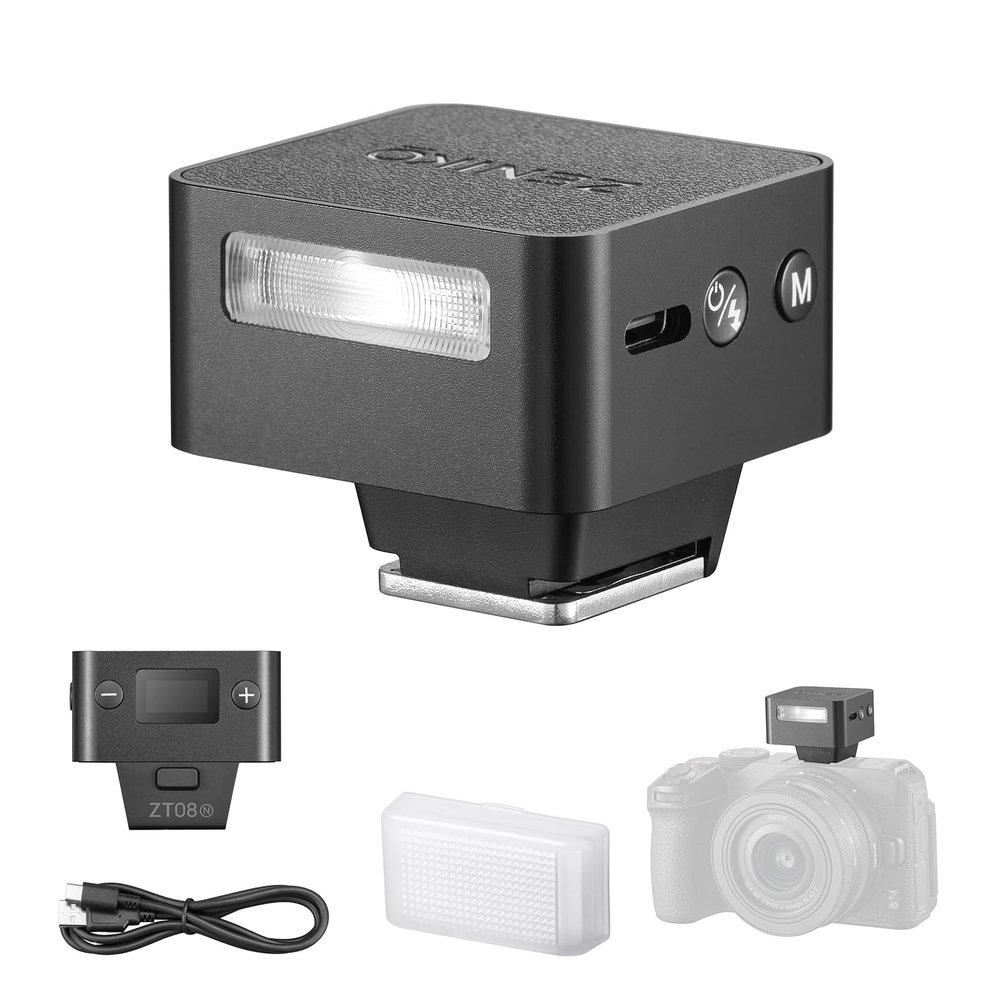 ZENIKO ZT08 N TTL Mini Flash,740 Full Power On-Camera Flash for Nikon